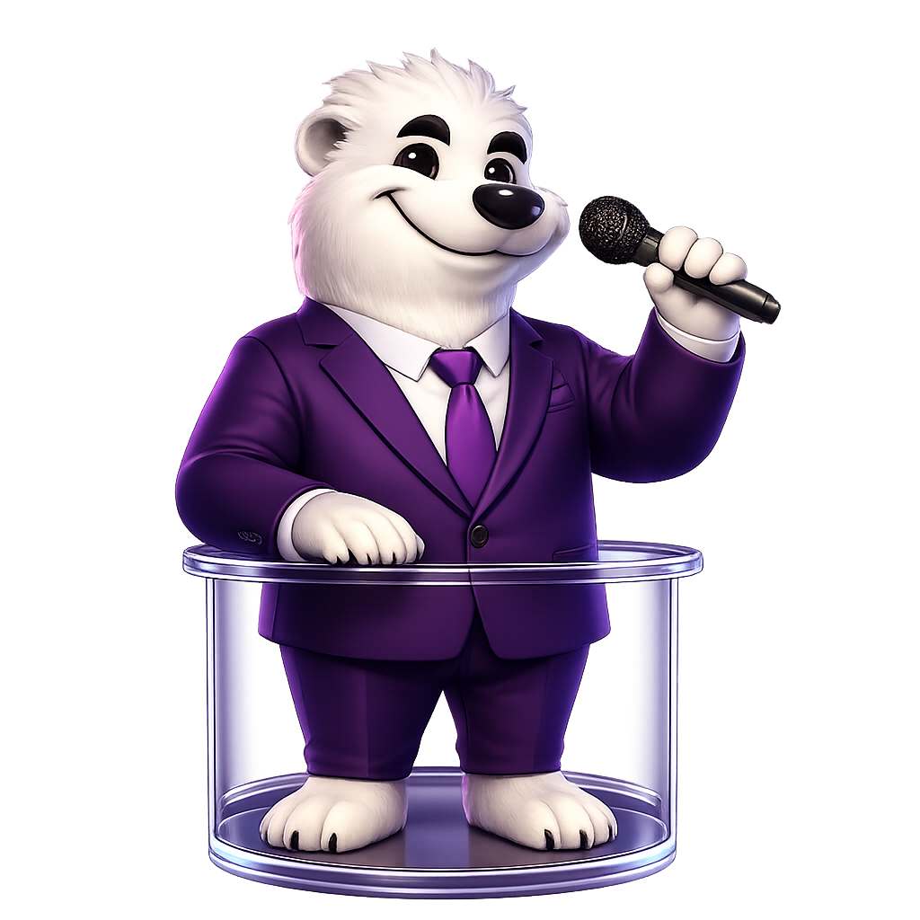 Baxter — the JBCN MUN 2026 mascot